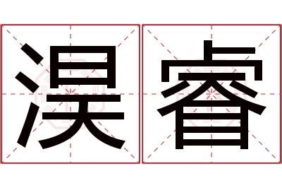 睿名字